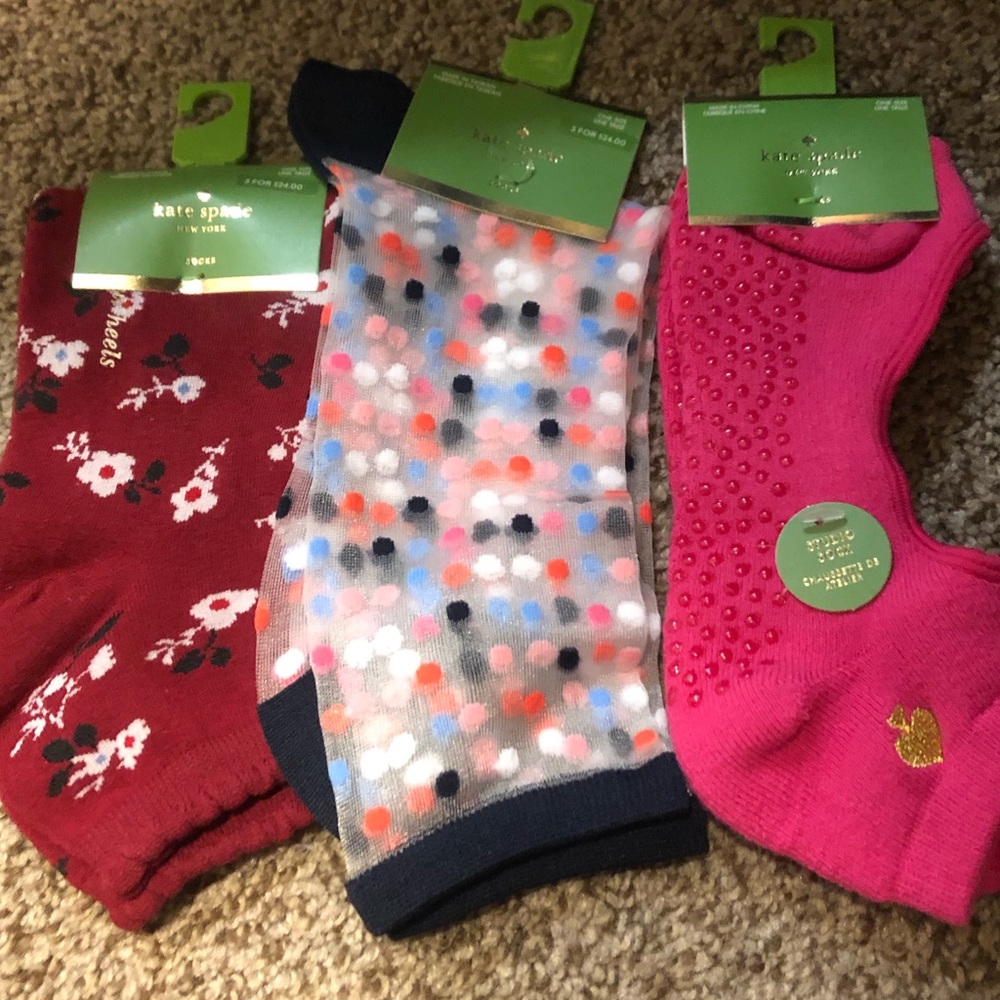 Pick 4 Pairs Kate Spade Socks! See description. - Picture 3 of 4